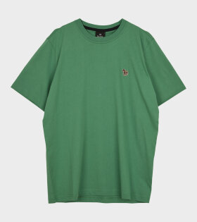 Zebra Logo T-shirt Apple Green