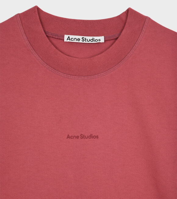 Acne Studios - Logo T-shirt Old Pink