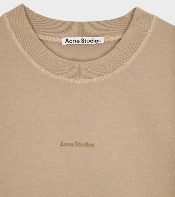Acne Studios - Logo T-shirt Oyster Grey