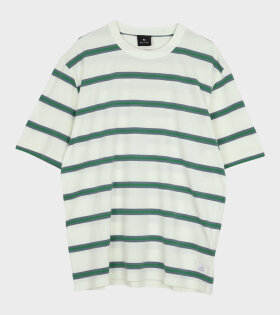 Striped T-shirt White