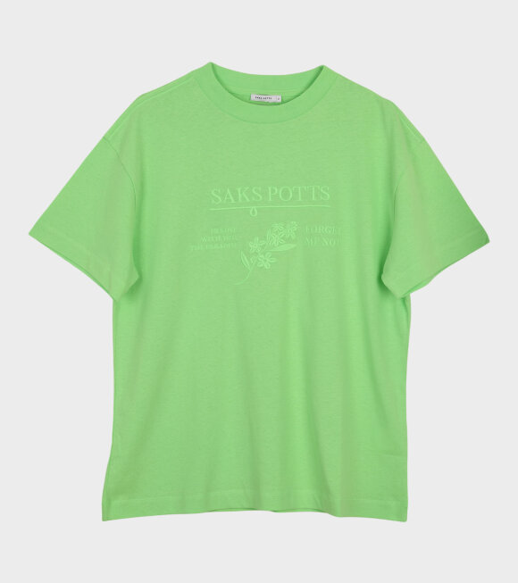 Saks Potts - Jakob T-shirt Neon Green