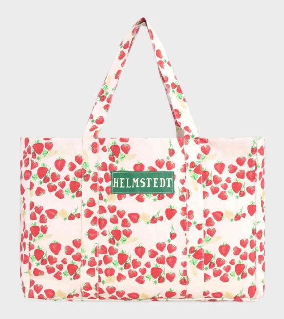 Helmstedt - Strawberry Bag Off-White/Red