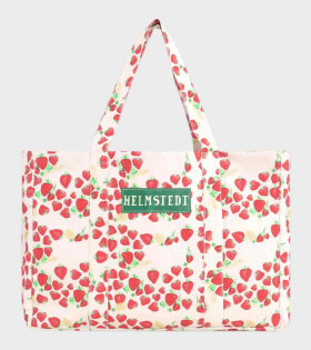 Strawberry Bag Off-White/Red
