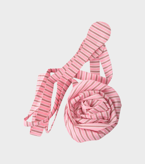 Saks Potts - Rosa Cotton Tie Berry Stripe