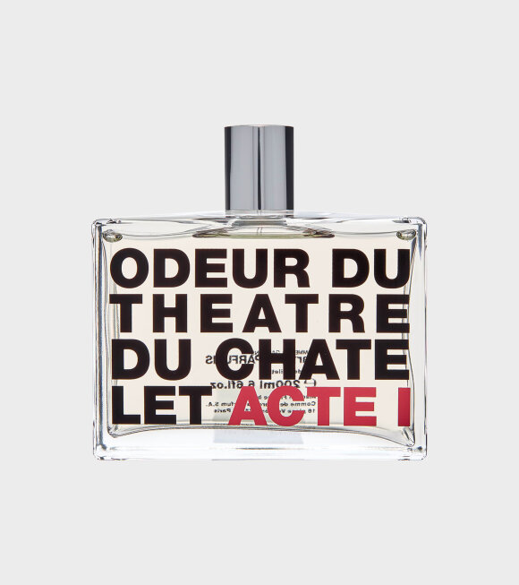 Comme des Garcons Parfums - Odeur Du Theatre Du Chatelet Acte I 200ml