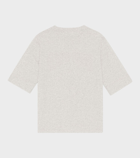 Ganni - Bunny T-shirt Grey Melange/Nature