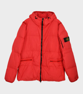 Garment Dyed Crinkle Reps R-NY Down Jacket Raspberry Red