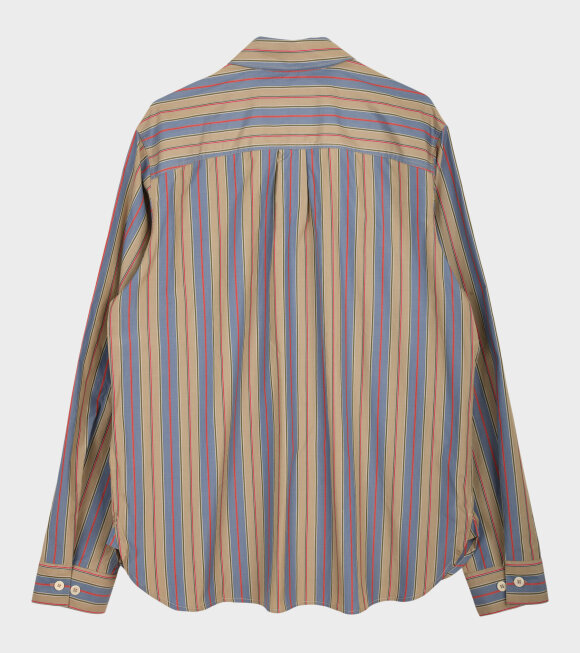 Paul Smith - Striped Poplin Shirt Multicolor