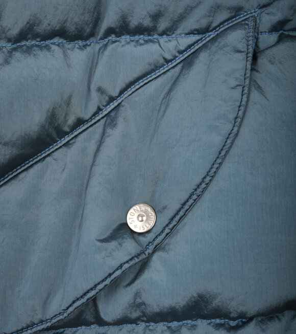 Stone Island - Nylon Metal Econyl Down Jacket Blue