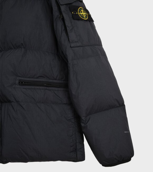 Stone Island - Garment Dyed Crinkle Reps R-NY Down Jacket Navy