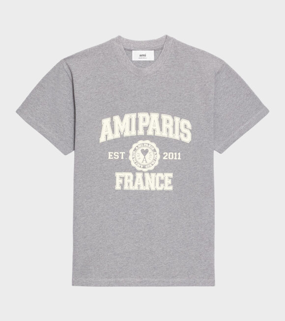 AMI - Ami Paris France T-shirt Heather Grey