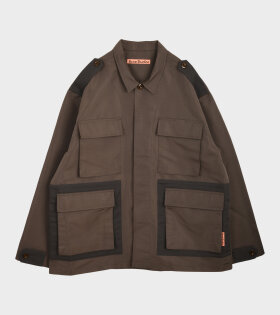 Casual Ripstop Jacket Chestnut Brown