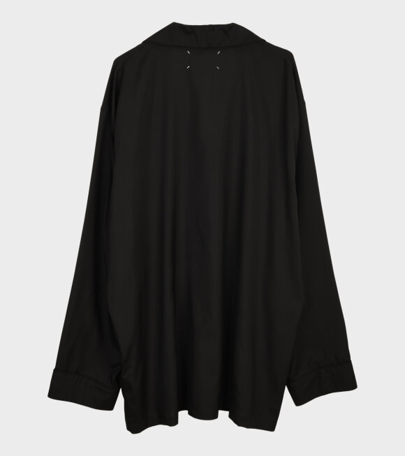 Maison Margiela - Relaxed Silk Shirt Black