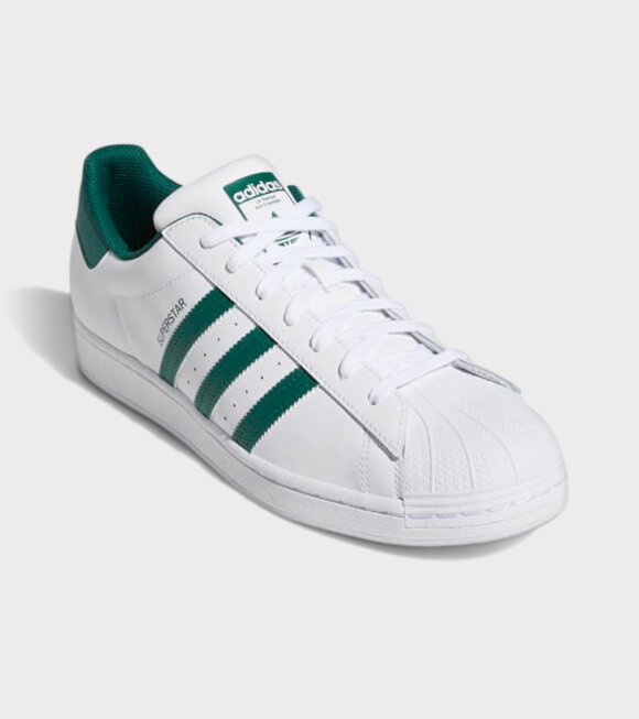 Adidas  - Superstar Cloud White/Collegiate Green