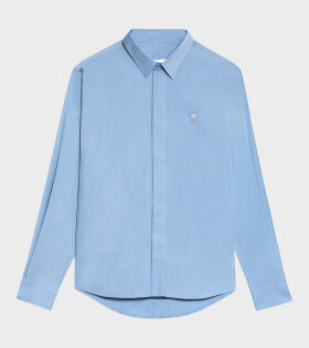 Tonal Ami De Cæur Shirt Pale Blue