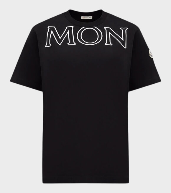 Moncler - Logo T-shirt Black