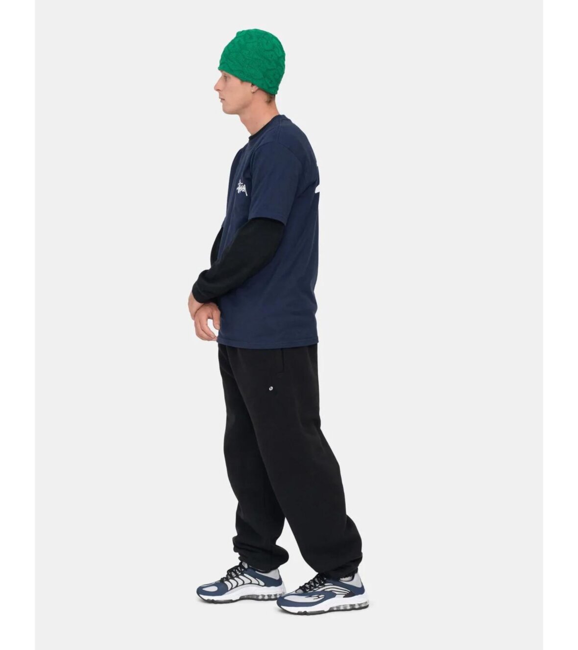 dr. Adams - Stüssy 8 Ball Embroidered Pant Black