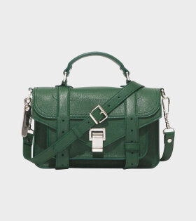 PS1 Tiny Lux Leather Bag Forest Green
