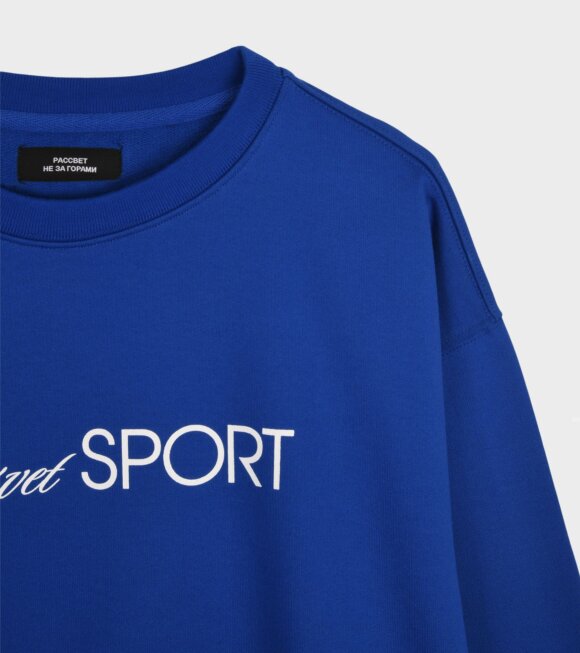 Rassvet - Rassvet Sport Sweatshirt Royal Blue