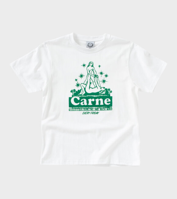 Carne Bollente - Roller Coaster T-shirt White