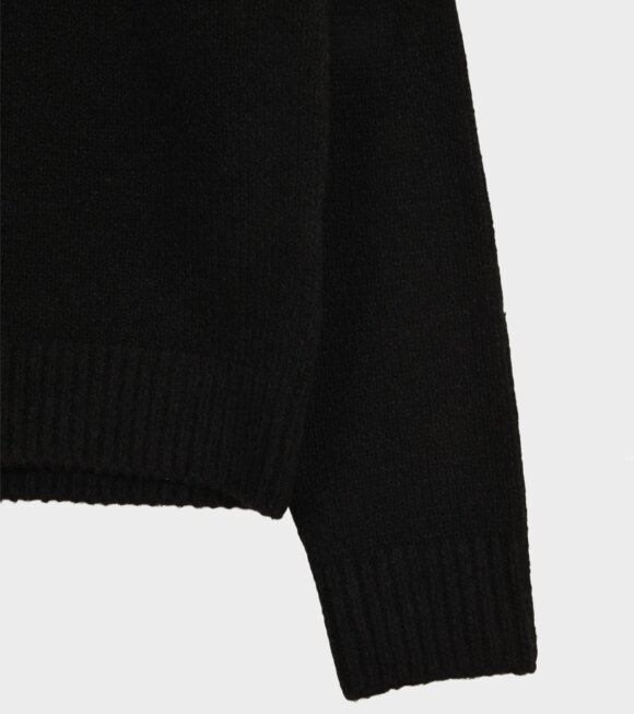 Acne Studios - Soft Wool Knit Black