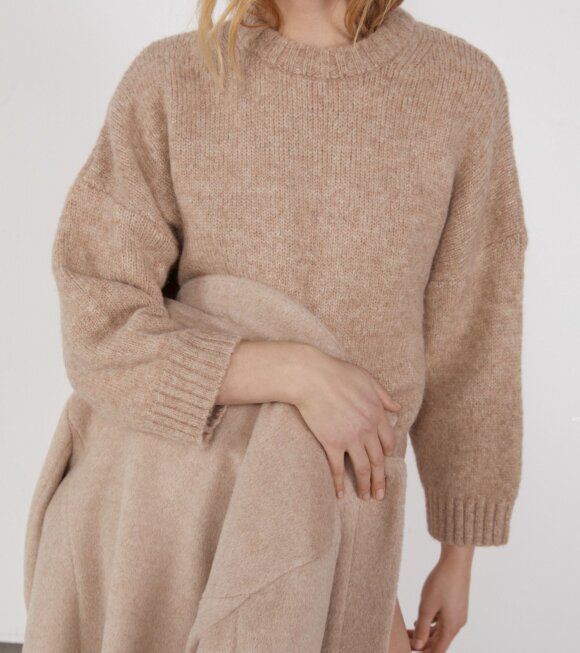 Aiayu - Mother Sweater Pure Camel