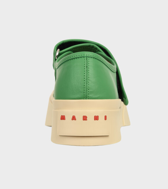 Marni - Mary Jane Sneaker Apple Green Leather