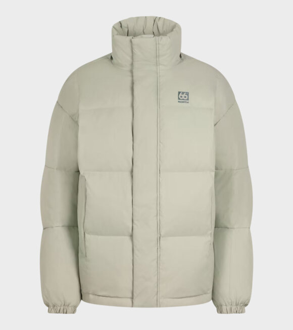66 North - Dyngja Down Jacket Soft Grey