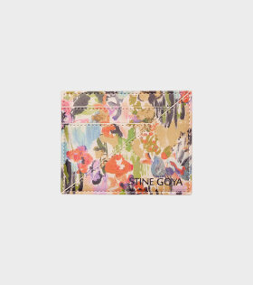 Ofelia Cardholder Abstract Floral