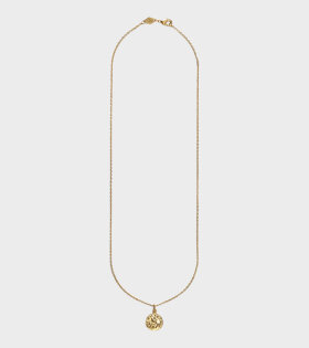 Forget Me Not Necklace Gold