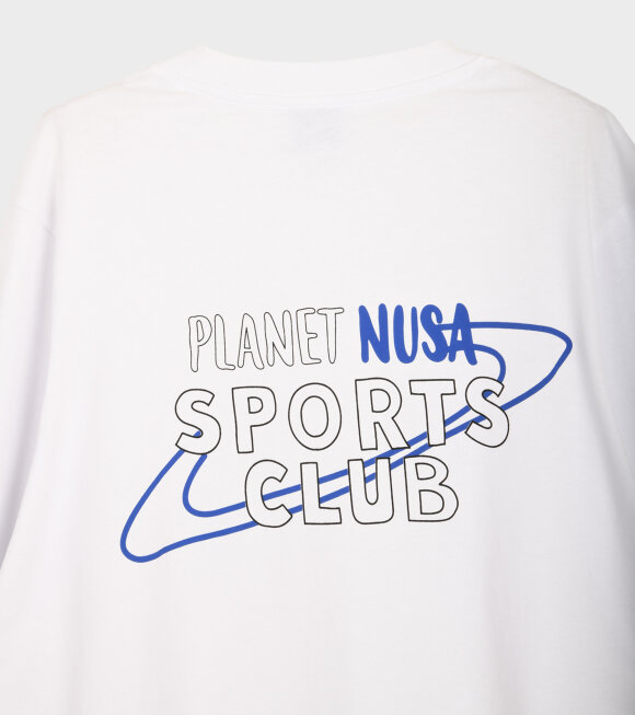 Planet Nusa X Dr. Adams - Jer1 LS T-shirt White 