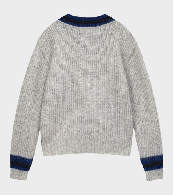Stüssy - Mohair Tennis Sweater Ash