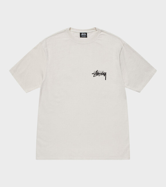 Stüssy - Skate Posse Pigment Dyed Tee Natural