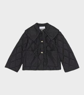 Ripstop Quilt Jacket Black 