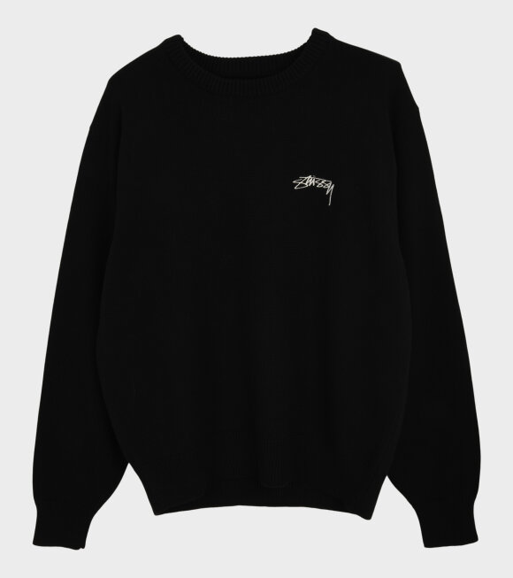 Stüssy - Care Label Sweater Black