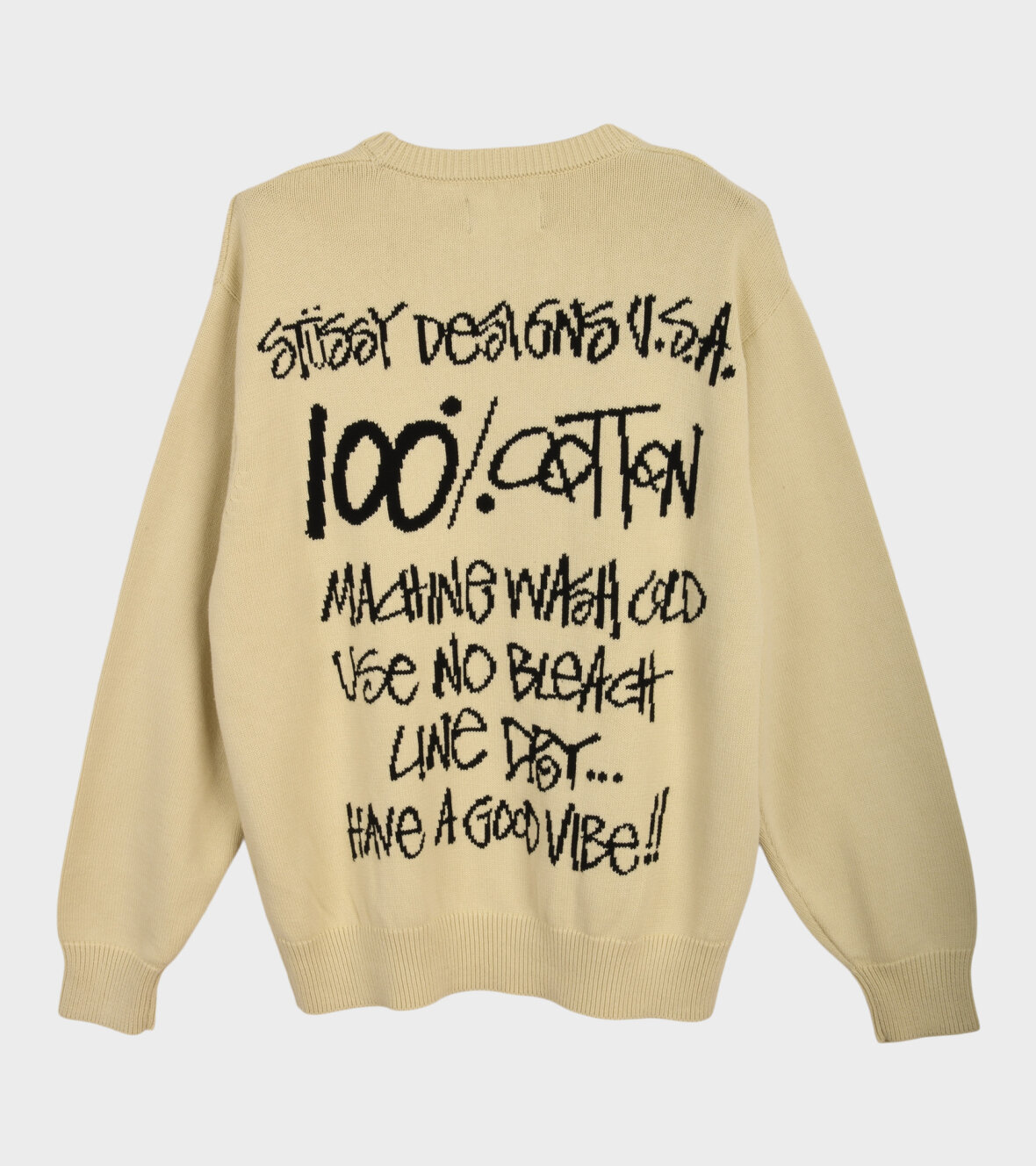 国産原料100% Stussy Care Label Sweater 通販