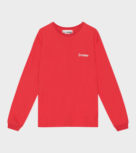 Claudette Unisex LS T-shirt Red