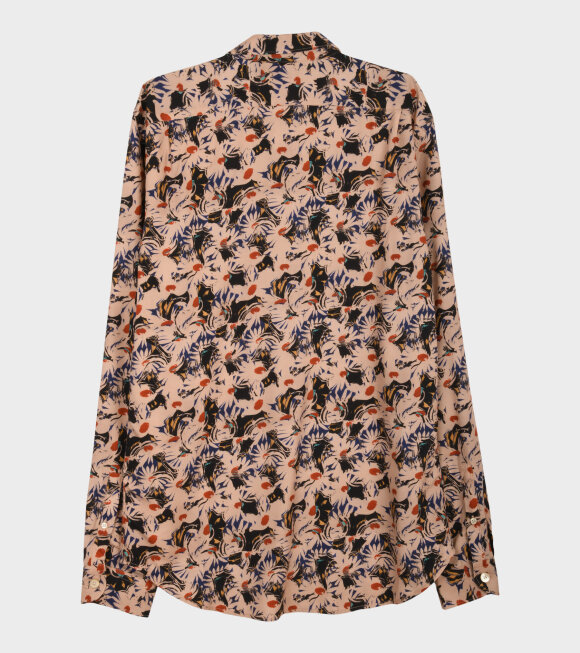 Paul Smith - Floral LS Shirt Dusty Pink/Multicolor