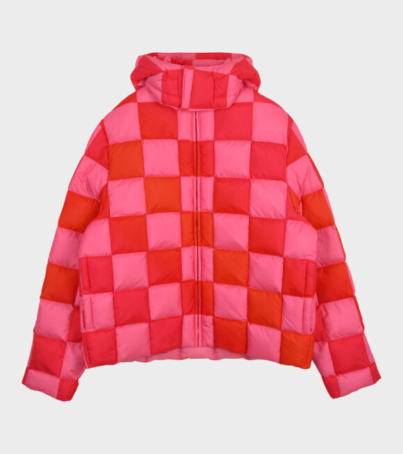 ERL - Checkered Jacket Pink/Red