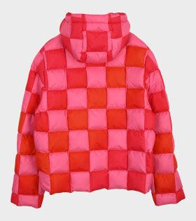 Checkered Jacket Pink/Red