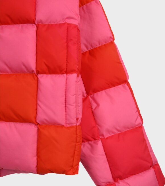 ERL - Checkered Jacket Pink/Red