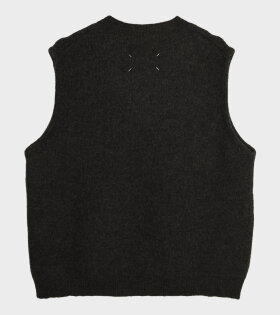 Knitted Vest Grey 