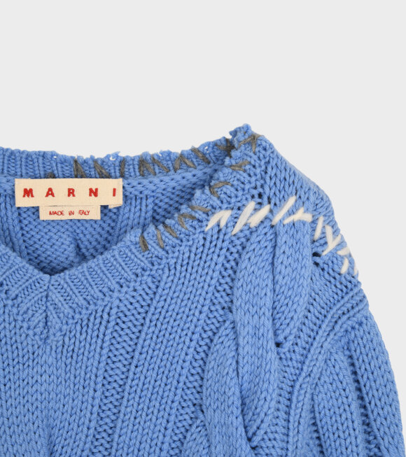 Marni - Stitches Knit Blue