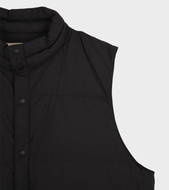 Snow Peak - Recycled Nylon Down Vest Black