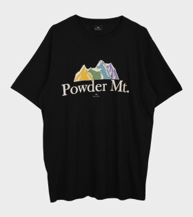 Powder Mt T-shirt Dark Navy