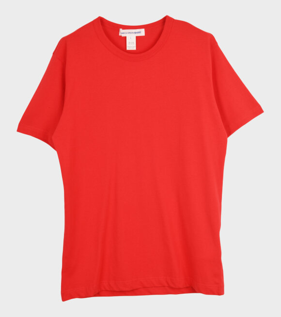 Comme des Garcons Shirt - Classic Logo SS T-shirt Red