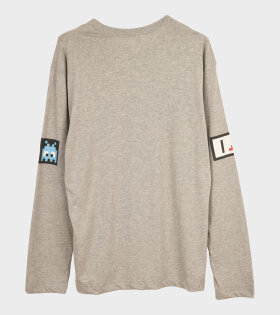  Pixel LS T-shirt Grey 