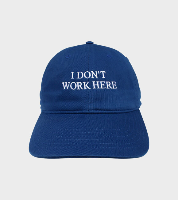 Idea - Sorry I Dont Work Here Cap Blue