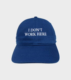 Sorry I Dont Work Here Cap Blue