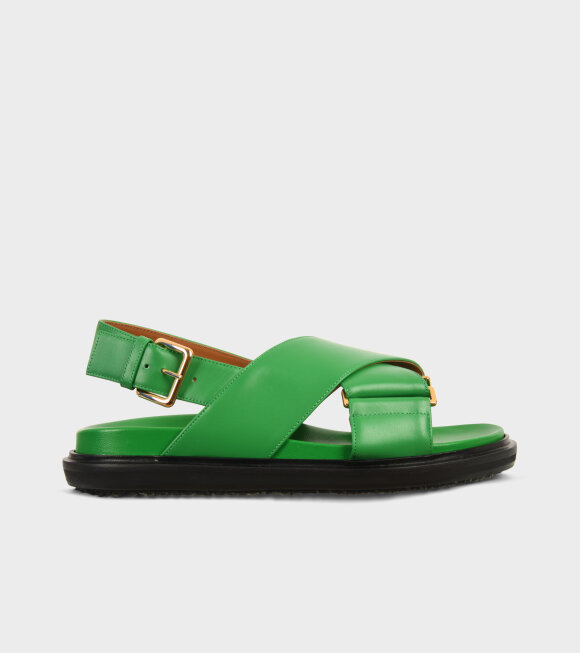 Marni - Fussbett Sandal Apple Green